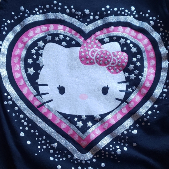 Hello Kitty Little Girls 7 8 T Shirt Sequin Jacket - Picture 2 of 5